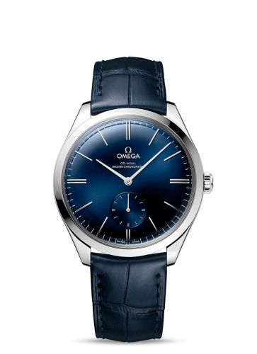 Omega 435.13.40.21.03.002 : De Ville Trésor Master Chronometer Small Second Stainless Steel / Blue