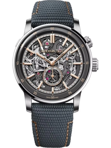 Audemars Piguet 26397CR.OO.D009KB.01 : CODE 11.59 Grande Sonnerie Carillon Supersonnerie Pink Gold - White Gold / Skeleton / 150th Anniversary