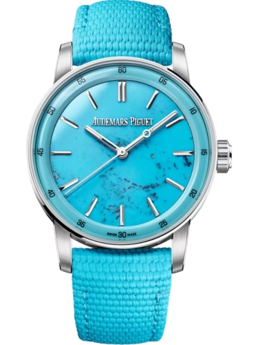Audemars Piguet 7410BC.OO.A351KB.01 : CODE 11.59 Automatic 38 White Gold / Turquoise