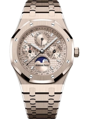 Audemars Piguet 26674SG.OO.1320SG.01 : Royal Oak Perpetual Calendar 41 Sand Gold / Sand Gold