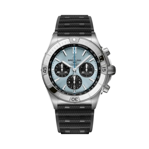 Breitling PB0134101C1S2 : Chronomat B01 42 Stainless Steel / Platinum / Ice Blue