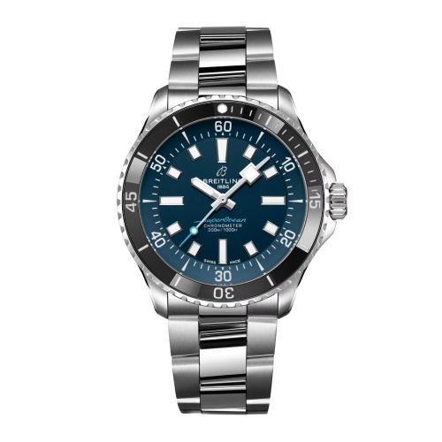 Breitling A17375A41C1A1 : SuperOcean Automatic 42 Stainless Steel / Watches of Switzerland Group / Bracelet