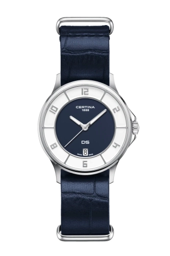 Certina C039.251.17.047.00 : DS-6 Lady Stainless Steel / Blue / NATO