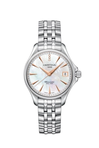 Certina C032.051.11.116.00 : DS Action Diamonds 33.8 Stainless Steel / MOP