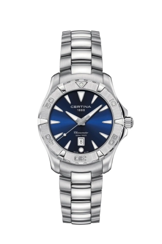 Certina C032.251.11.041.00 : DS Action Lady Stainless Steel / Blue / Bracelet