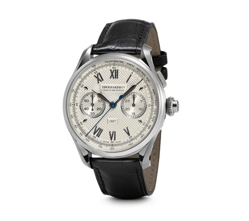 Eberhard 31082.04 CP : Chronographe 1887 Automatique Stainless Steel / Silver - Roman