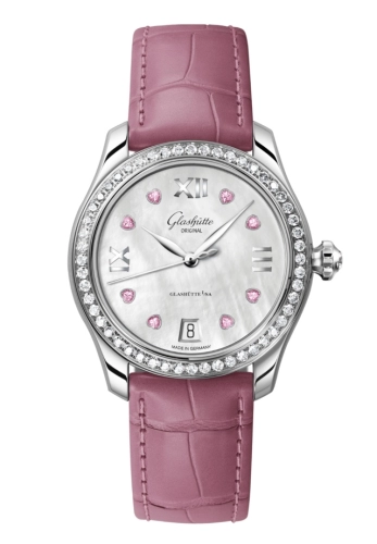 Glashütte Original 1-39-22-21-22-04 : Lady Serenade Stainless Steel / Diamond / Valentine's Day - Folding