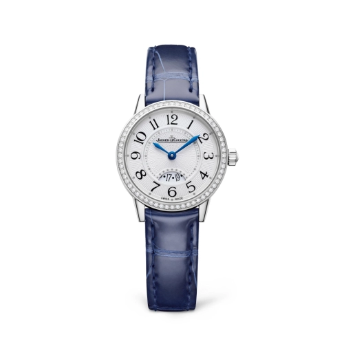 Jaeger-LeCoultre Q3408531 : Rendez-Vous Date Small Quartz Stainless Steel - Diamond / Silver / Alligator