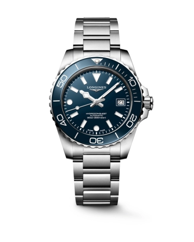 Longines L3.779.4.96.6 : Hydroconquest Automatic 39 Stainless Steel / Blue / Bracelet
