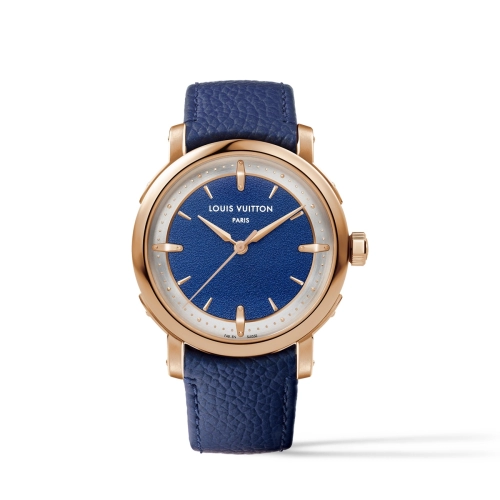 Louis Vuitton W3PG21 : Escale Automatic 39 Rose Gold / Blue
