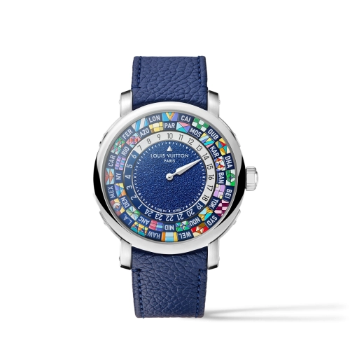 Louis Vuitton W3PTA1 : Escale Worldtime Platinum / Blue