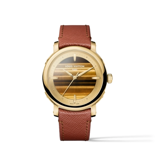 Louis Vuitton W3YG21 : Escale Automatic 40 Yellow Gold / Tiger's Eye
