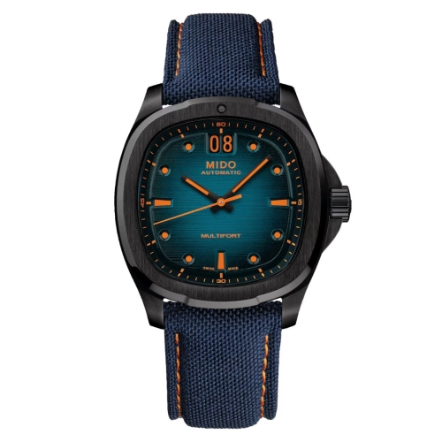 Mido M049.526.37.041.00 : Multifort TV Big Date PVD / Blue