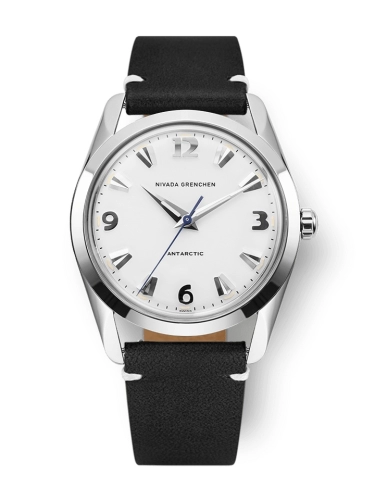 Nivada Grenchen 35005M15 : Antarctic 35 White - White Luminova / Stainless Steel / Black - White
