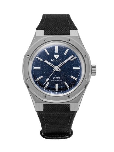 Nivada Grenchen 68018A77-BC : F77 Titanium / Aventurine / Velcro