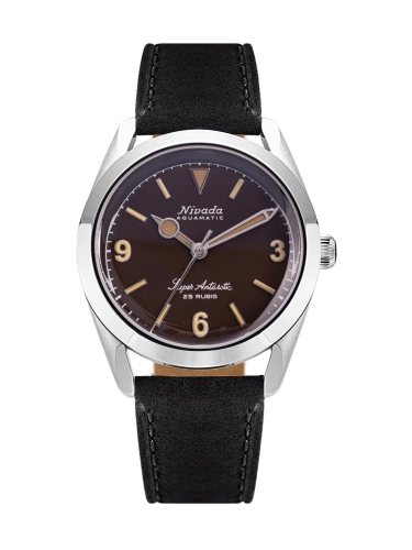 Nivada Grenchen 32031A17 : Super Antarctic 3.6.9. Tropical / Stainless Steel / Black