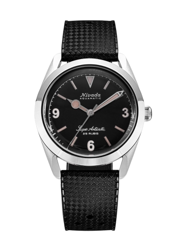 Nivada Grenchen 32032A01 : Super Antarctic 3.6.9. Black / Stainless Steel / Tropic