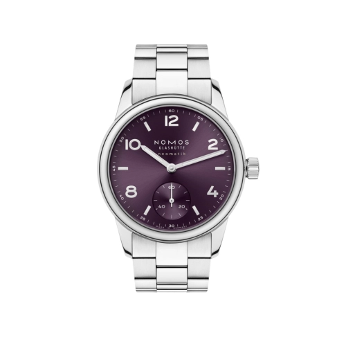 Nomos Glashütte 757 : Club Sport Neomatik 34 Purple / Open Case Back