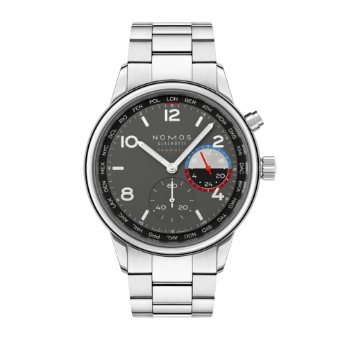 Nomos Glashütte 790.S1 : Club Spiort Neomatik Worldtimer Volcano