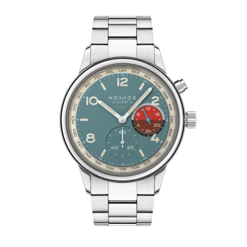 Nomos Glashütte 790.S4 : Club Sport Neomatik Worldtimer Glacier