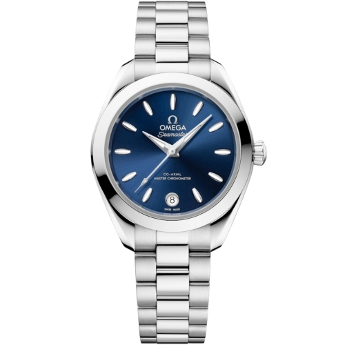 Omega 220.10.30.20.03.001 : Seamaster Aqua Terra 150M Master Co-Axial 30 Stainless Steel / Blue / Bracelet