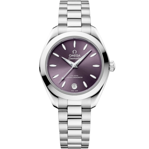 Omega 220.10.30.20.10.002 : Seamaster Aqua Terra 150M Master Co-Axial 30 Stainless Steel / Lavender / Bracelet