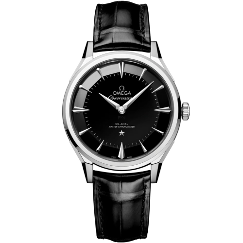 Omega 140.13.39.21.01.001 : Constellation Observatory Stainless Steel / Black