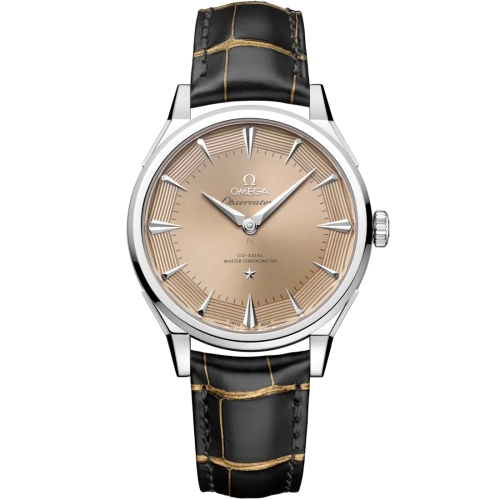 Omega 140.93.39.21.99.001 : Constellation Observatory Platinum / Salmon