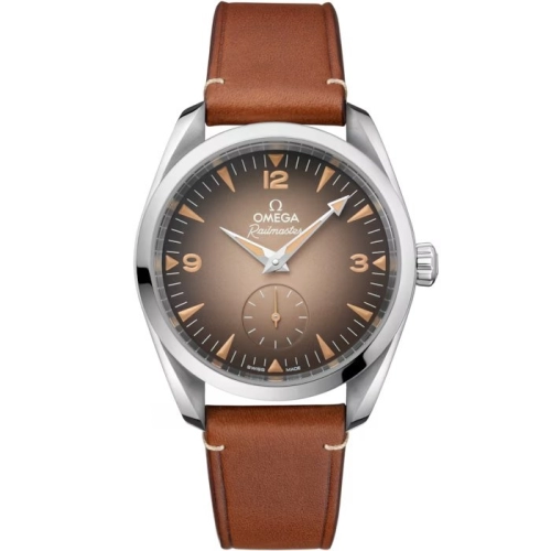 Omega 235.12.38.20.13.001 : Railmaster Omega Co-Axial Master Chronometer Small Seconds 38 Stainless Steel / Beige Gradient
