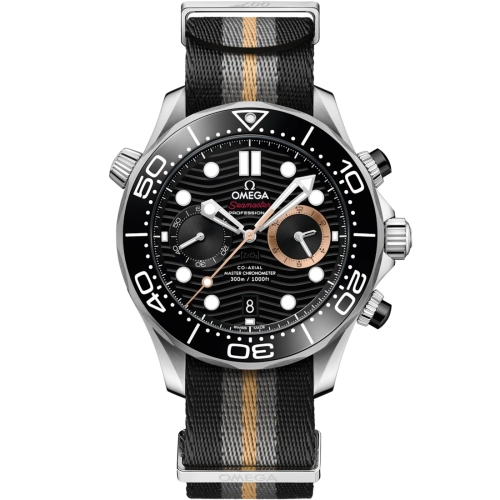 Omega 210.32.44.51.01.002 : Seamaster Diver 300M Master Co-Axial 44 Chronograph James Bond First Light