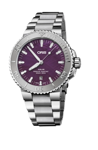 Oris 01 733 7730 4118-Set : Aquis Date 43.5 Ben Bridge Edition