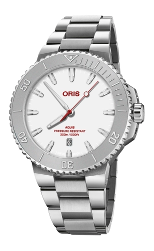 Oris 01 733 7789 4111-Set : Aquis Date 43.5 Japan Edition