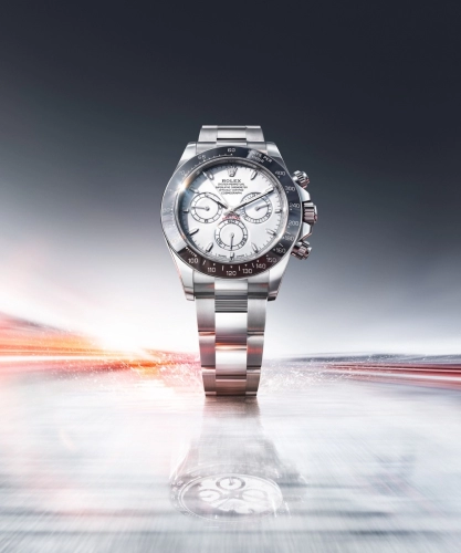 Rolex 126502-0001 : Cosmograph Daytona Rolesium / White Enamel