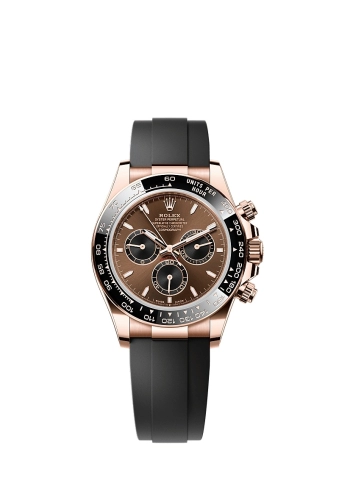 Rolex 126515LN-0010 : Cosmograph Daytona Everose - Cerachrom / Chocolate / Oysterflex