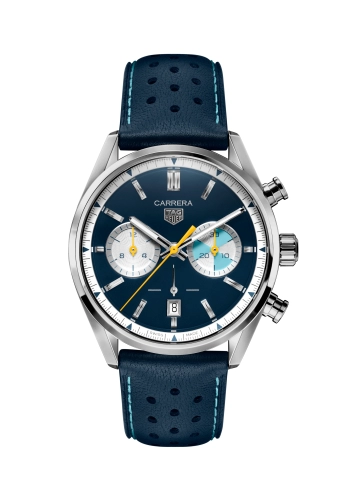 TAG Heuer CBN201N.FC6620 : Carrera Calibre Heuer 02 42 Stainless Steel / Blue / Limited Edition