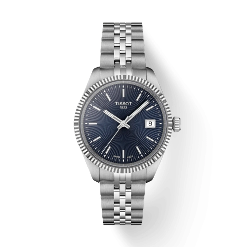 Tissot T156.210.11.041.00 : Ballade 34 Stainless Steel  / Blue / Bracelet