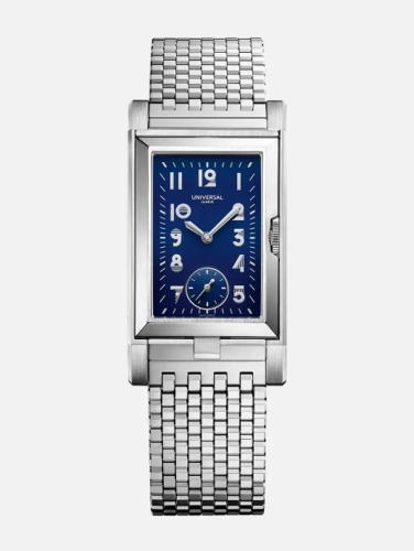 Universal Geneve UGCA006 : Cabriolet Prêt-à-Porter Stainless Steel / Blue / Bracelet