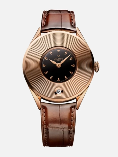 Universal Geneve UGDI001 : Dioramic Signature Rose Gold / Black