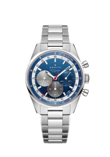 Zenith 03.3200.3600.52.M3200 : Chronomaster Original Stainless Steel / Blue / Bracelet