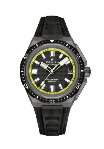 Zenith 97.9600.3620/21.I300 : Defy Extreme Diver Shadow / Rubber