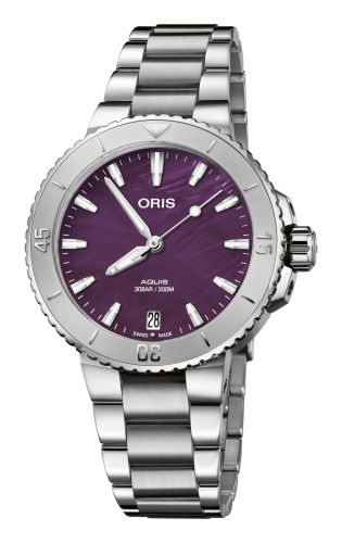 Oris 01 733 7770 4118-Set : Aquis Date 36.5 Ben Bridge Edition