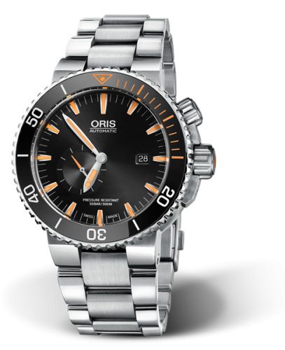 Oris 01 743 7709 7184-Set MB : Aquis Carlos Coste Limited Edition IV / Bracelet