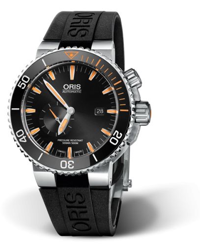 Oris 01 743 7709 7184-Set RS : Aquis Carlos Coste Limited Edition IV / Rubber