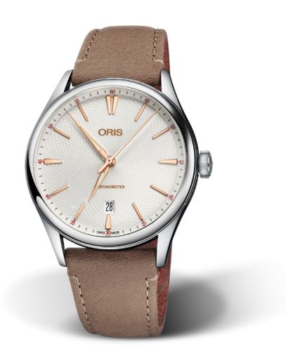 Oris 01 737 7721 4031-07 5 21 32FC : Artelier Chronometer Date 40 Stainless Steel / Silver