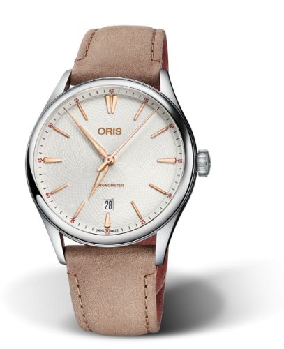 Oris 01 737 7721 4031-07 5 21 33FC : Artelier Chronometer Date 40 Stainless Steel / Silver