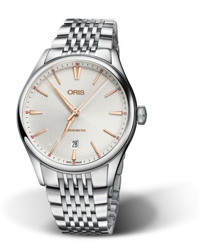 Oris 01 737 7721 4031-07 8 21 79 : Artelier Chronometer Date 40 Stainless Steel / Silver / Bracelet