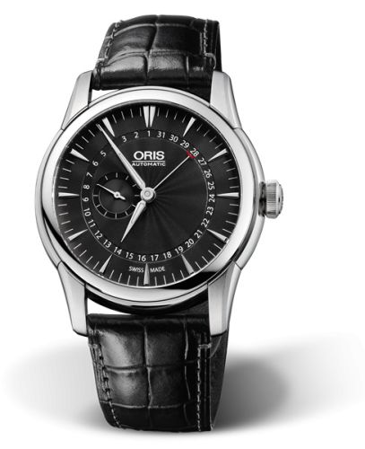 Oris 01 744 7665 4054-07 1 22 74FC : Artelier Small Second Pointer Day 42 Stainless Steel / Black