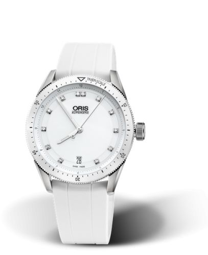 Oris 01 733 7671 4196-07 4 18 30FC : Artix GT Date Stainless Steel - Ceramic / White - Diamond / Rubber