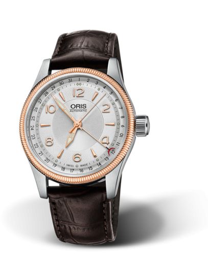 Oris 01 754 7679 4331-07 5 20 77FC : Big Crown Pointer Date 40 Stainless Steel - Rose Gold / Silver