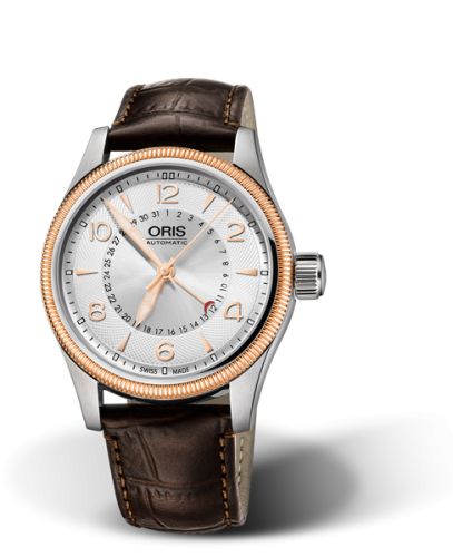 Oris 01 754 7679 4361-07 5 20 77FC : Big Crown Pointer Date 40 Stainless Steel - Rose Gold / Silver